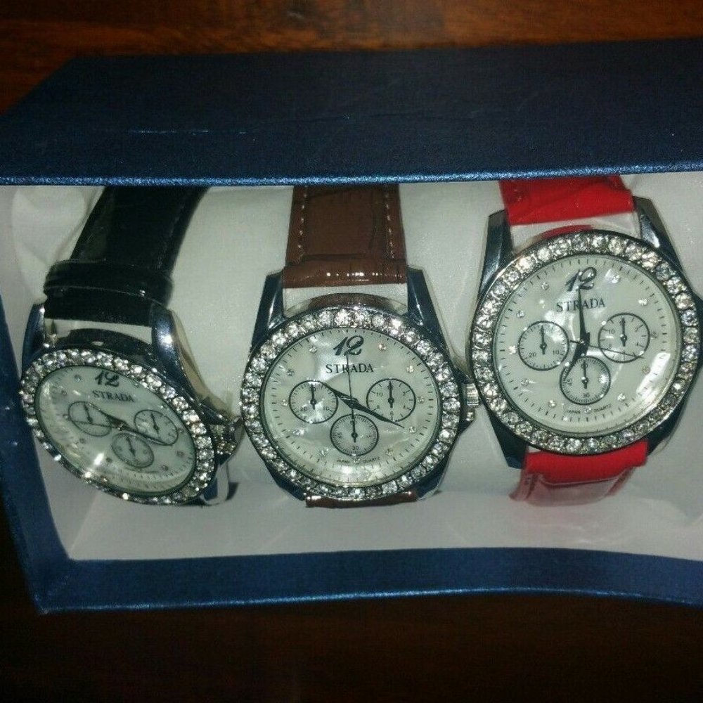 Strada Women's Watches Set of Three